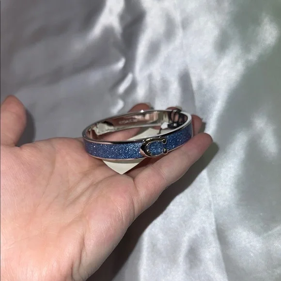 Coach Blue and Silver Druzy Bracelet Set - Picture 3 of 4